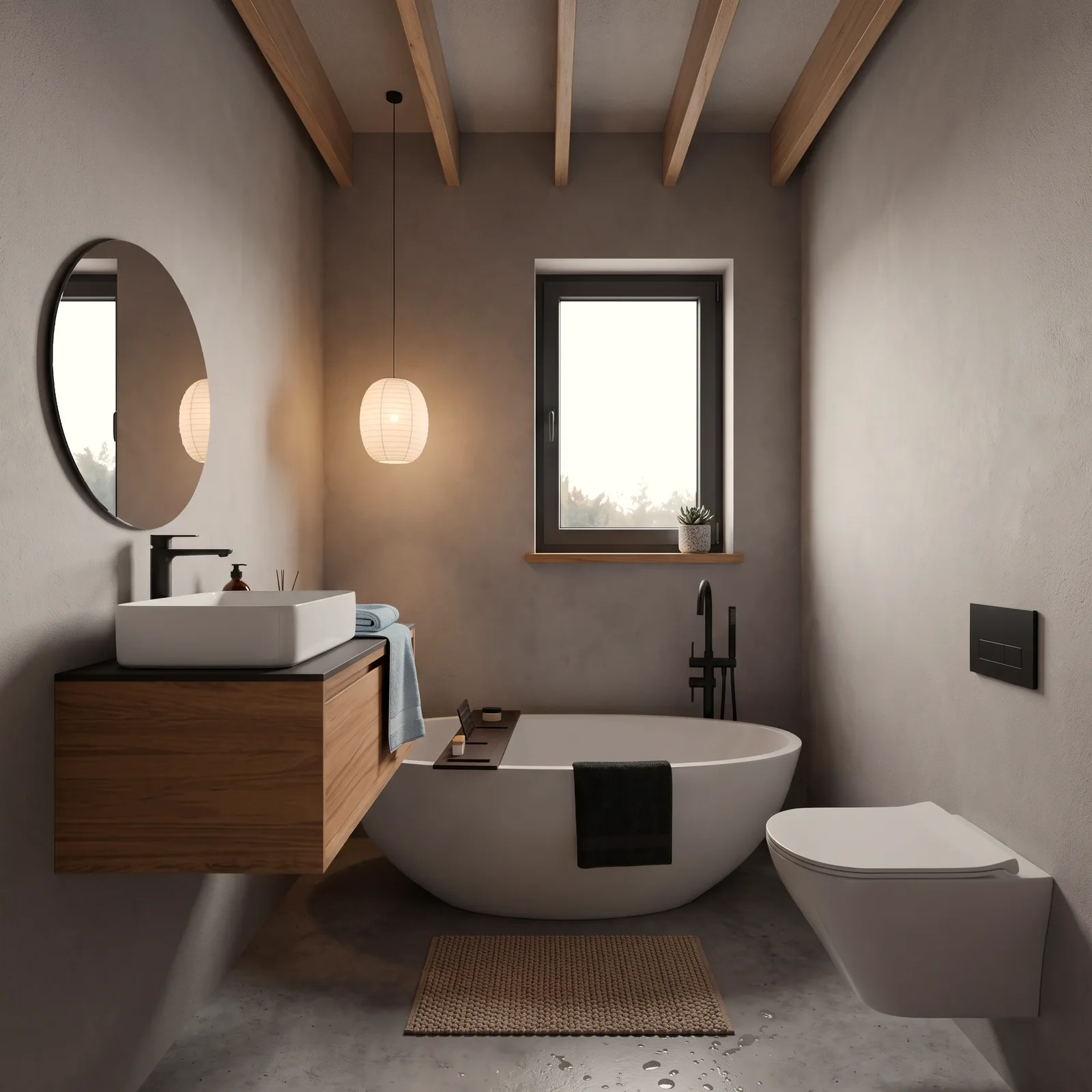 Dom modułowy WOODEN 104 kuchnia z jadalnia